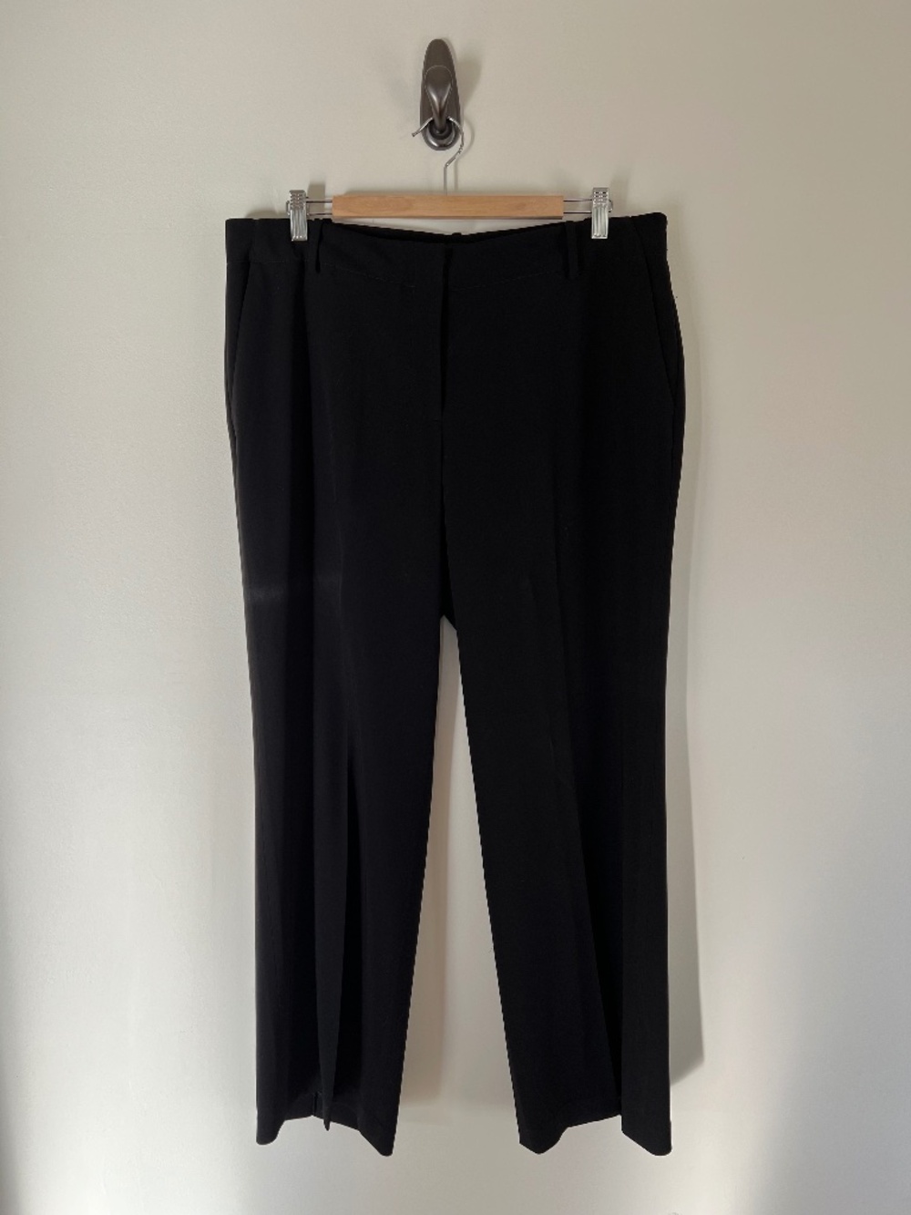 Talbot’s Women’s Black Dress Pants - Classic Straight Fit